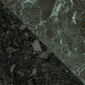 Dandy Flag Green/Black - Gres Effetto Marmo Intarsiato 18x18 - Image 2