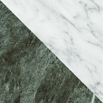 Dandy Flag White/Green - Gres Effetto Marmo Intarsiato 18x18 - Image 3