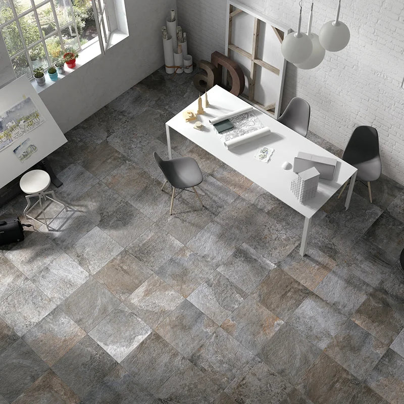 Des Alpes Grigio - Gres Porcellanato Effetto Pietra Naturale 48x48