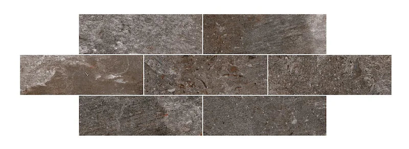 Des Alpes Grigio - Gres Porcellanato Effetto Pietra Naturale 7x23