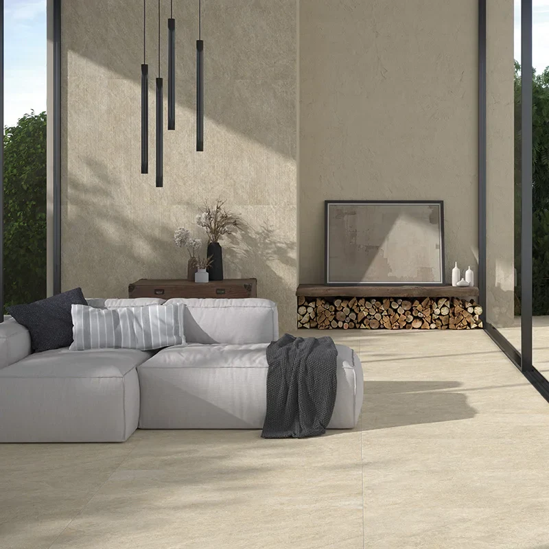 Dolomia Beige - Gres Effetto Pietra Naturale 60x120 Rettificato