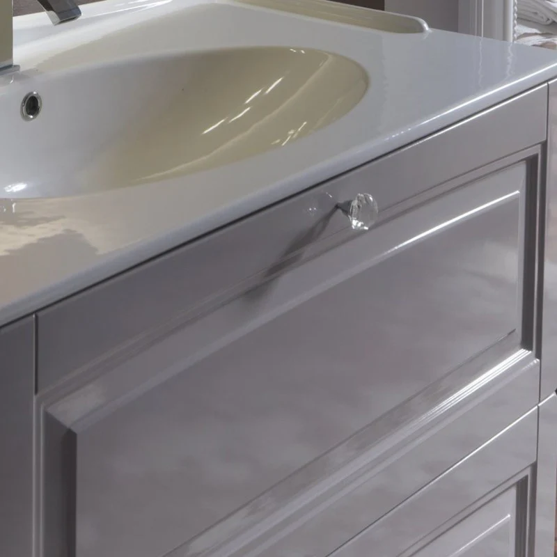 Dorian - Composizione Mobile Bagno Classico con Ante a Telaio - Image 4