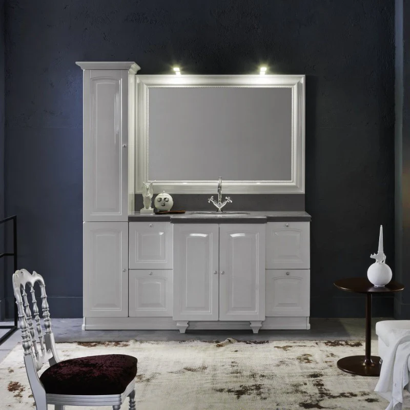 Dorian - Mobile Bagno Classico a Terra con Colonna