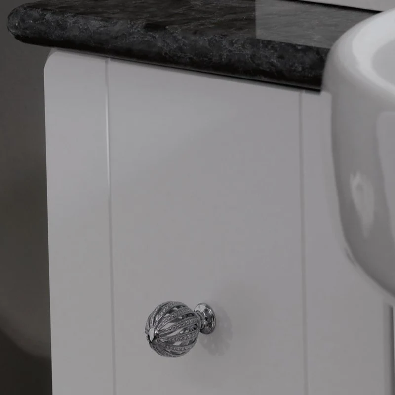 Dorian - Composizione Mobile Bagno Classico con Lavabo Semincasso - Image 4
