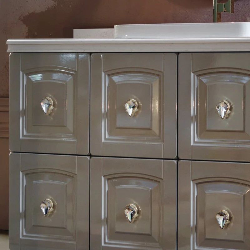 Dorian - Composizione Mobile Bagno a Terra Classico ed Elegante - Image 4