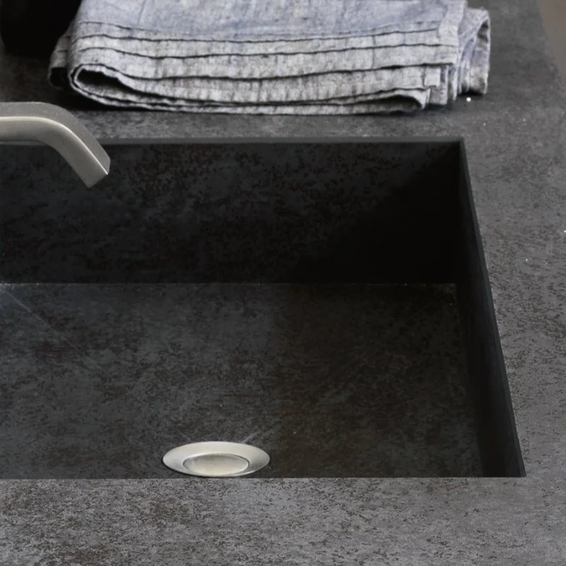Dorian - Mobile da Bagno Sospeso in Stile Classico con Vasca Integrata in Gres - Image 7