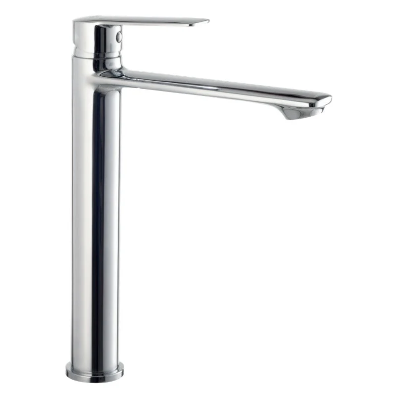 Drake - Miscelatore per lavabo a Canna Alta con scarico click clack