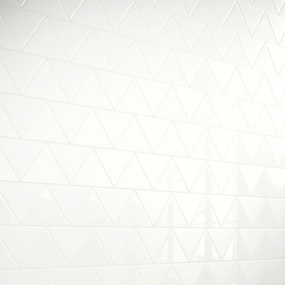 Dresscode Piano White Glossy - Rivestimento Triangolare Bianco Lucido - Image 3
