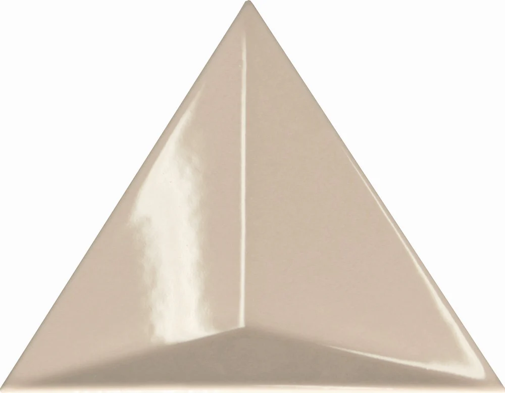 Dresscode Verso Caramel Glossy - Rivestimento Triangolare Decoro Beige Lucido - Image 3