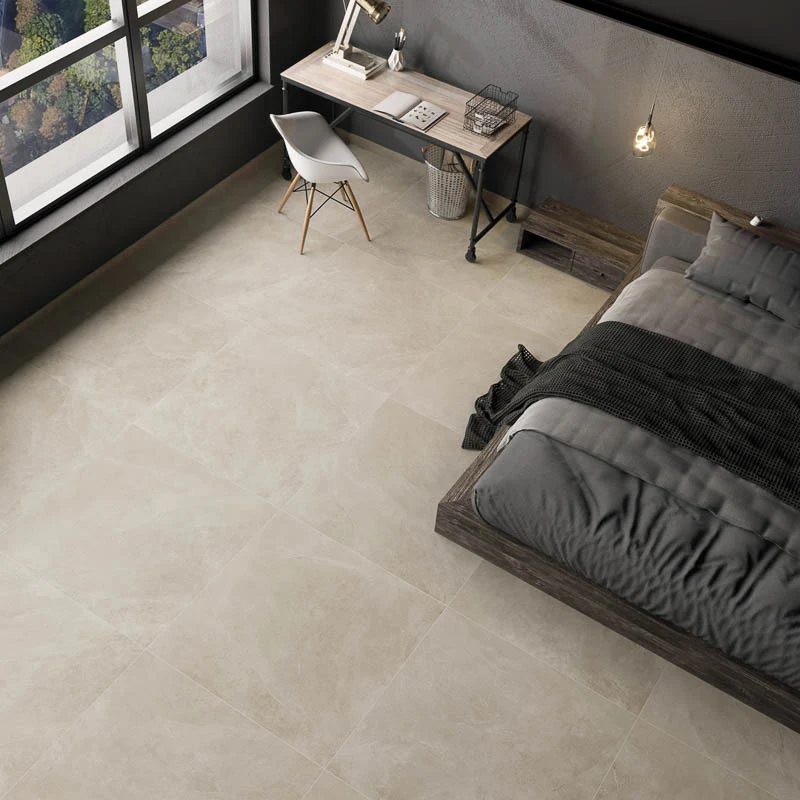 Ecoslate Beige - Gres Effetto Pietra Ardesia 90x90 Rettificato