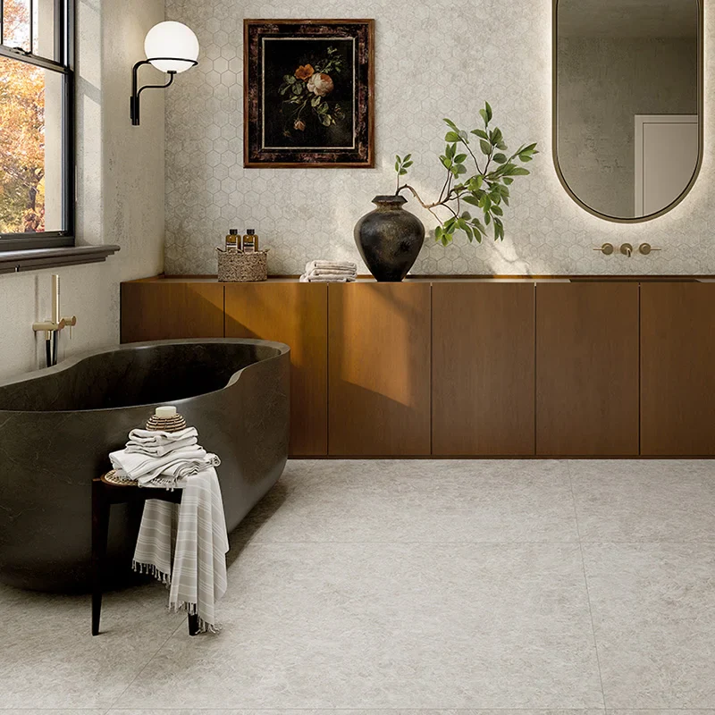 Elegance White Matt - Gres Effetto Marmo Opaco 120x120