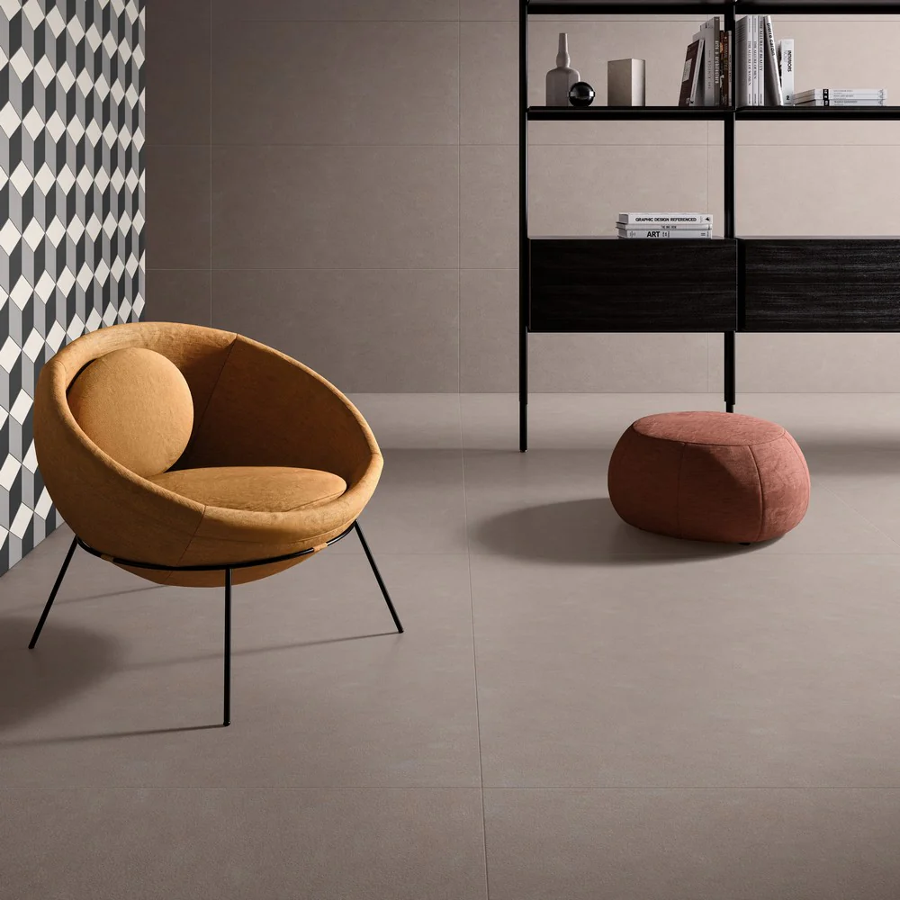Elements Design Taupe 60x60  - Gres porcellanato effetto resina - Image 2