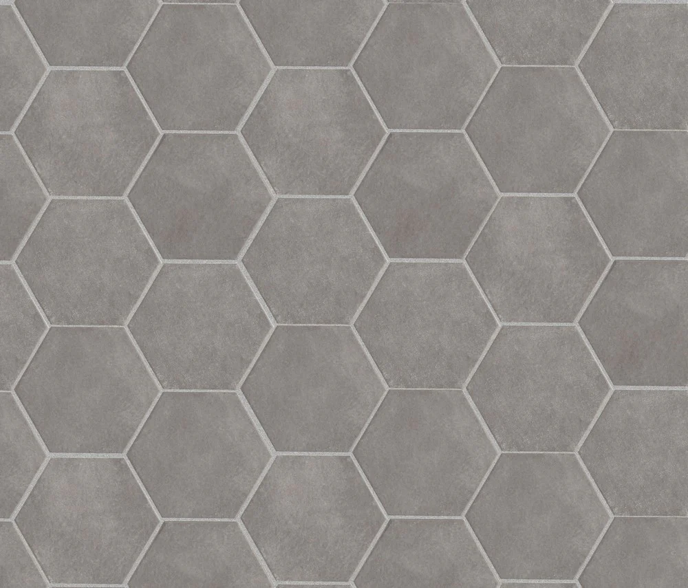 Esagone Cementi Silver - Gres Porcellanato Effetto Cemento Esagonale 15x17 - Image 3