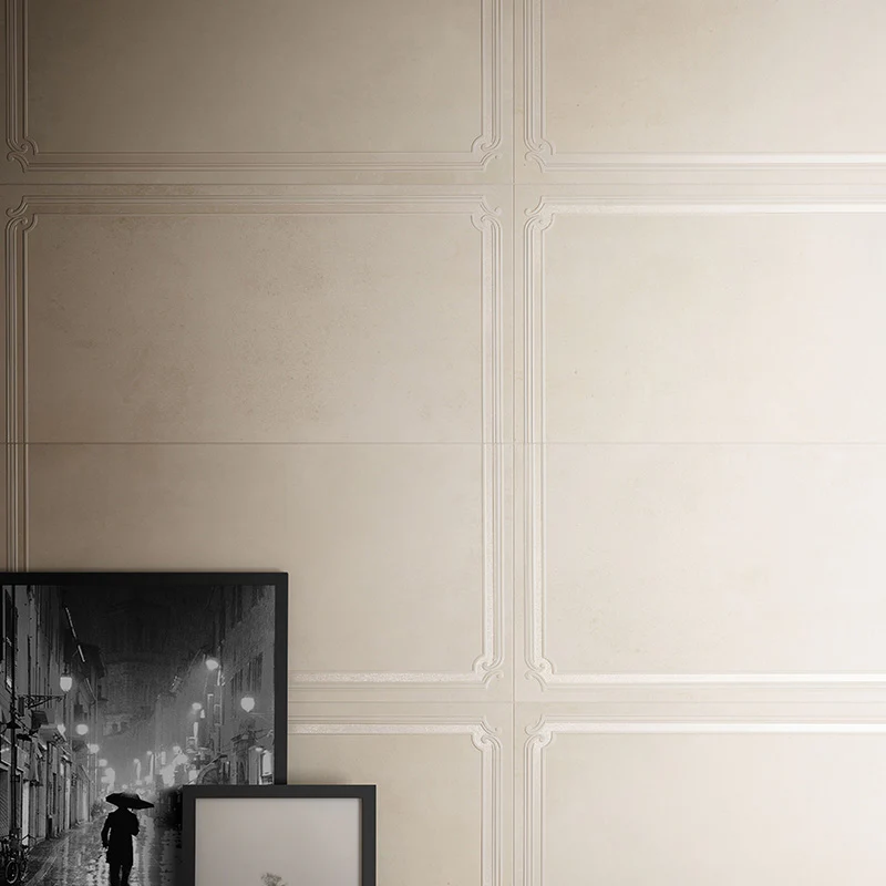 Evoque Boiserie Sabbia Angolare - Rivestimento Elegante 60x120
