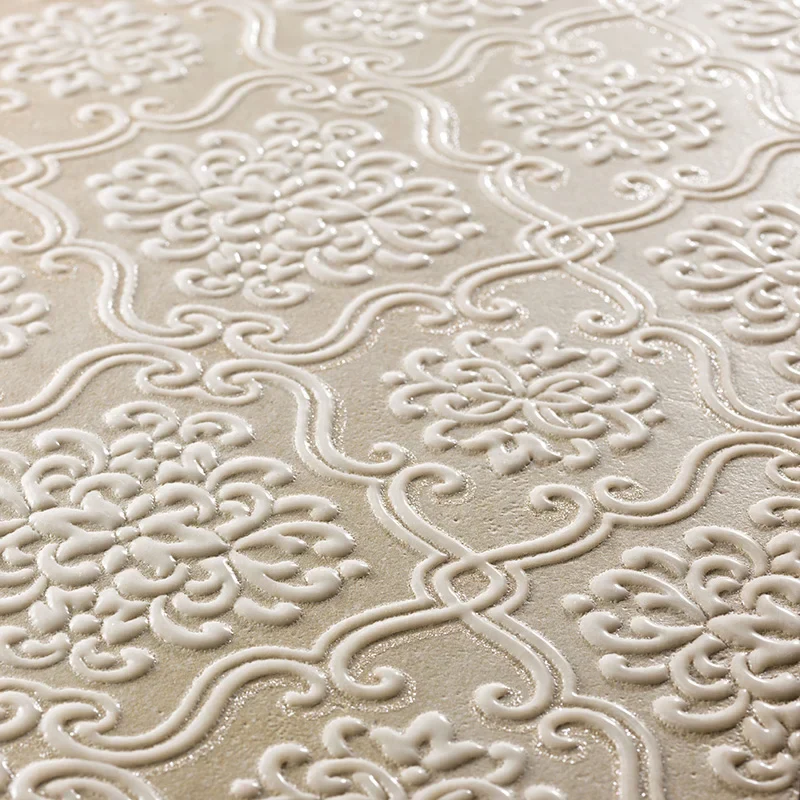 Evoque Damascato Sabbia - Decoro Effetto Tono su Tono 60x120