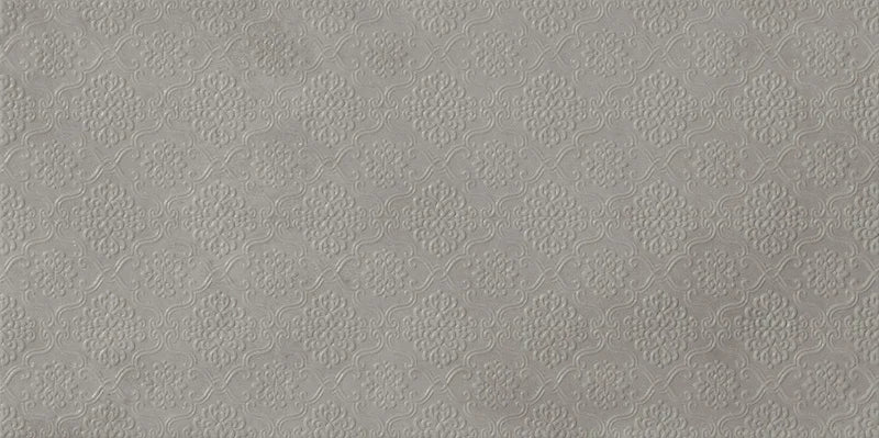 Evoque Damascato Titanio - Decoro Effetto Tono su Tono 60x120 - Image 2