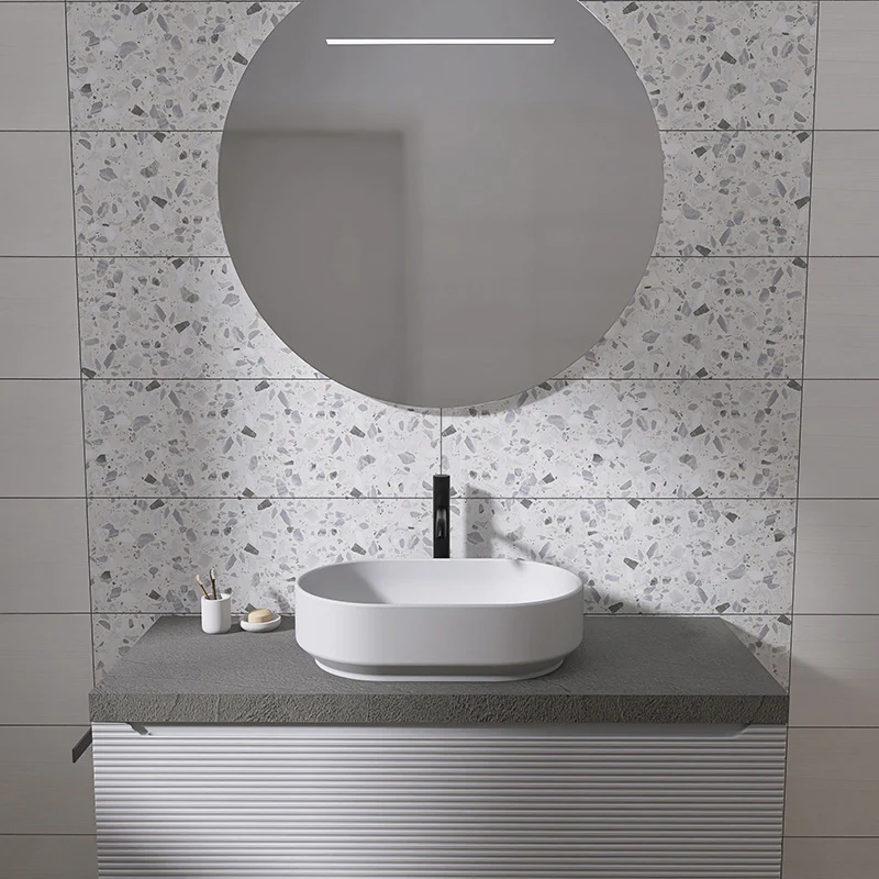 Feelwood Feel Mix Grey - Rivestimento Effetto Marmetta 25x75