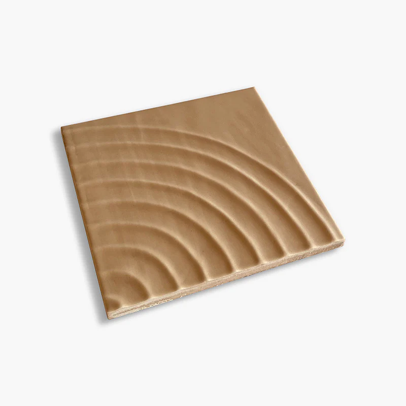 Flow Caramel Reel Matt - Rivestimento Tinta Unita Opaca a Rilievo - Image 2
