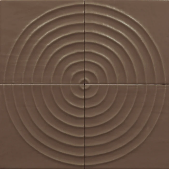 Flow Choco Reel Matt - Rivestimento Tinta Unita Opaca a Rilievo - Image 4