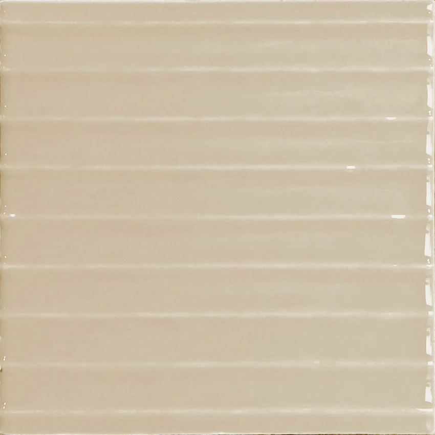 Flow Cream Wave Glossy - Rivestimento Tinta Unita Lucida Rigato - Image 4