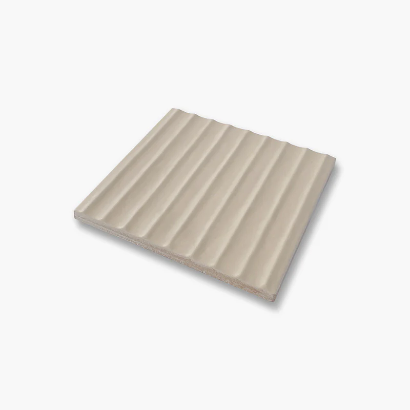 Flow Cream Wave Matt - Rivestimento Tinta Unita Opaca Rigato - Image 3