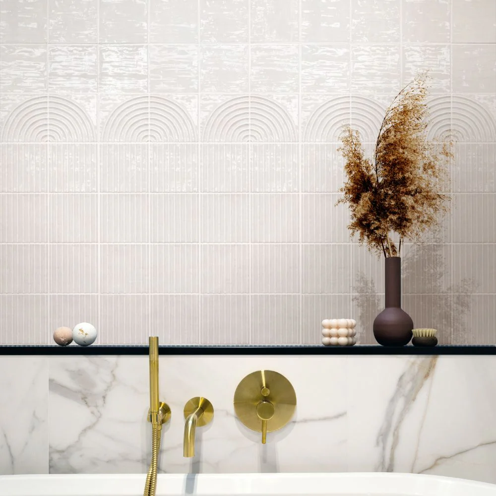 Flow Moon Glossy - Pasta Bianca Smaltata Tinta Unita Lucida