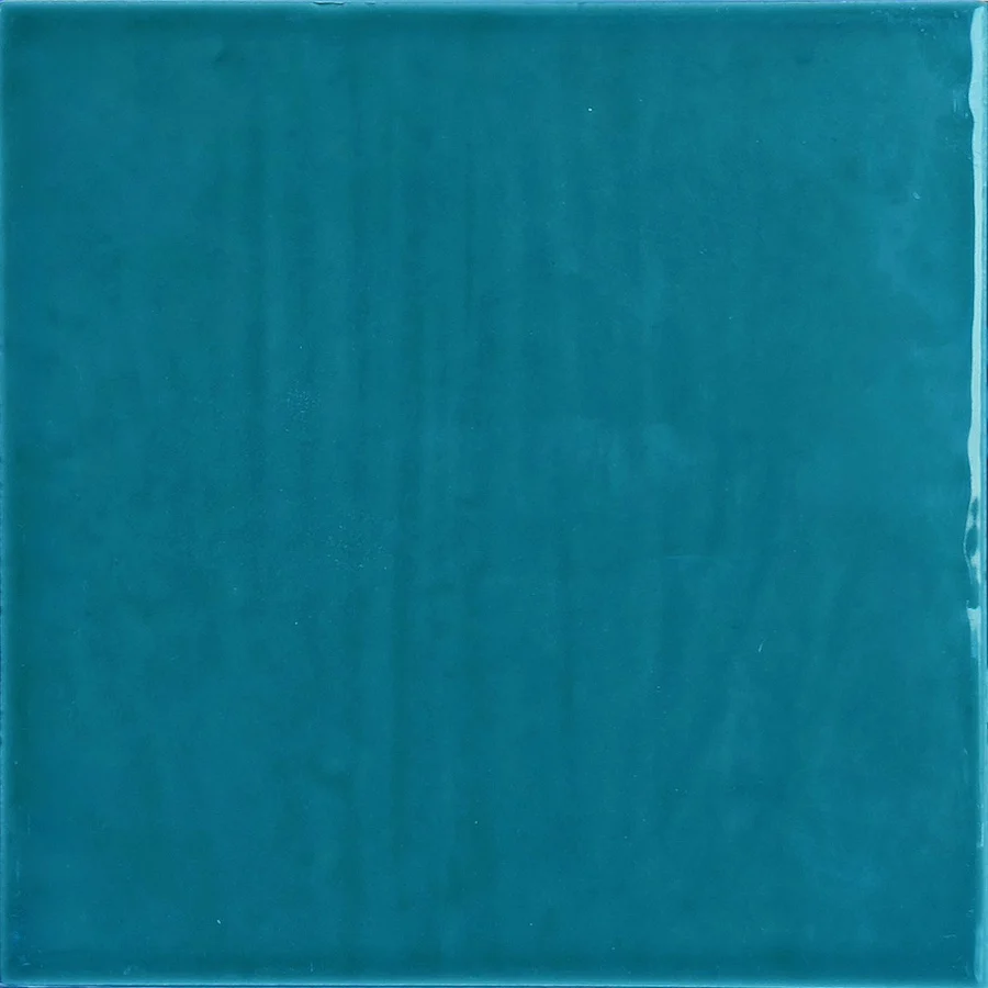 Flow Teal Glossy - Pasta Bianca Smaltata Tinta Unita Lucida