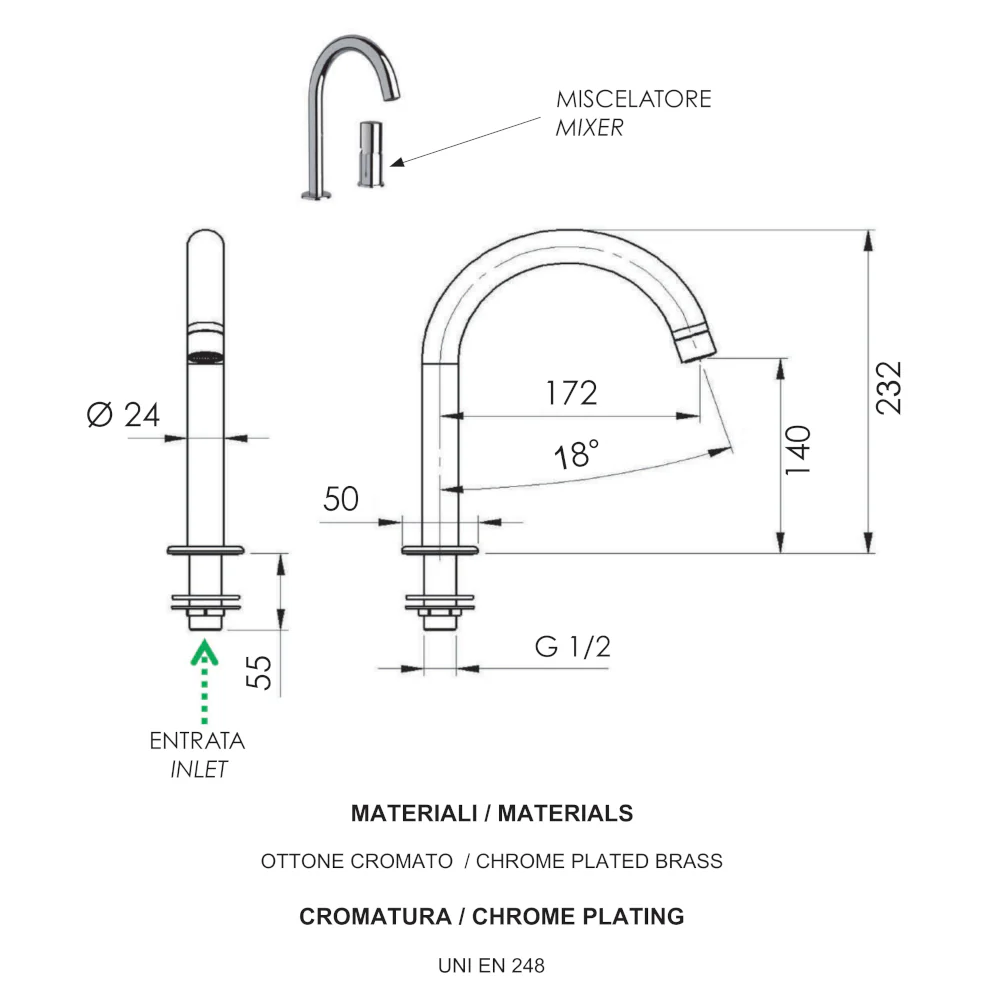 Fusion - Miscelatore per lavabo a 2 fori - Image 2