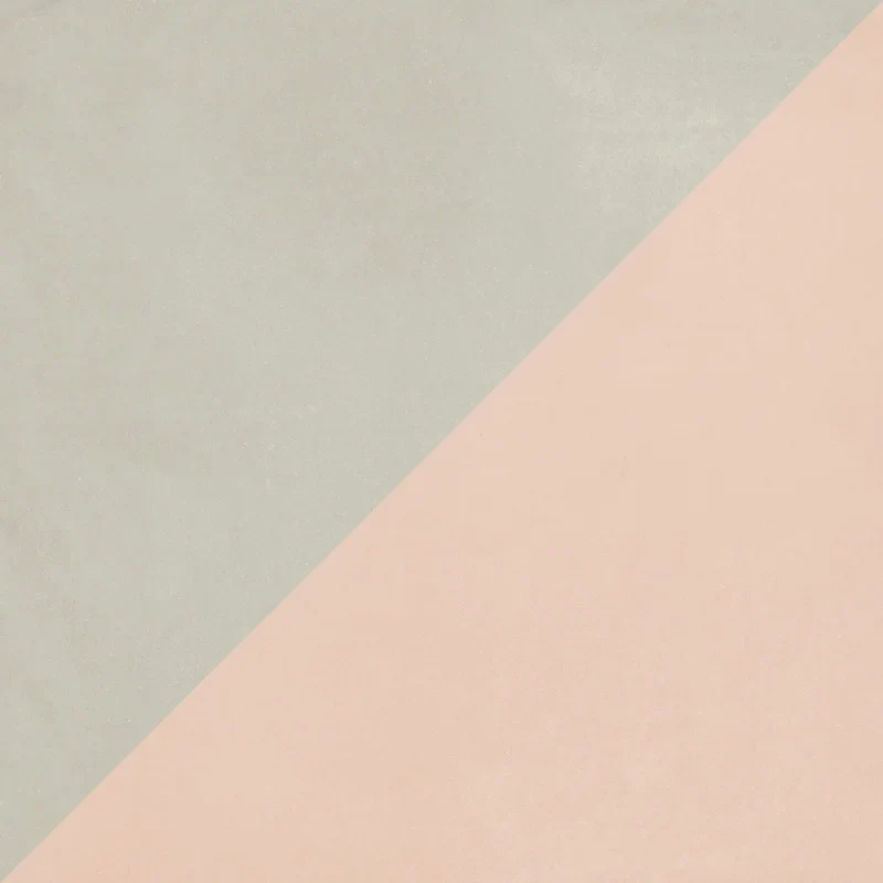 Futura Half Rose - Gres Porcellanato Decorato Geometrico 15x15