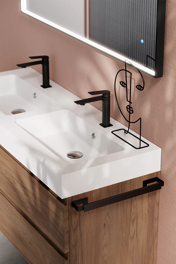 Gea 02 - Mobile da bagno a terra dal design moderno - Image 3