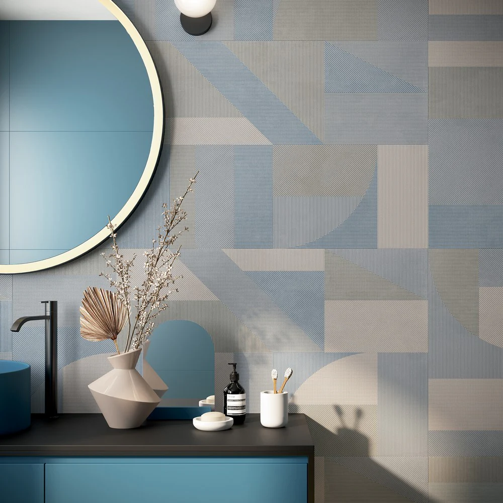 Gioia Scandi - Gres porcellanato effetto carta da parati 60x120 - Image 2