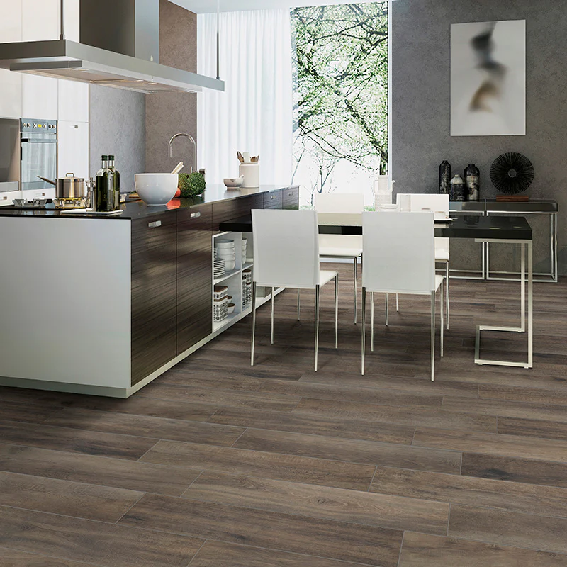 Greenwood Greige - Gres Porcellanato Effetto Legno Anticato 24x120