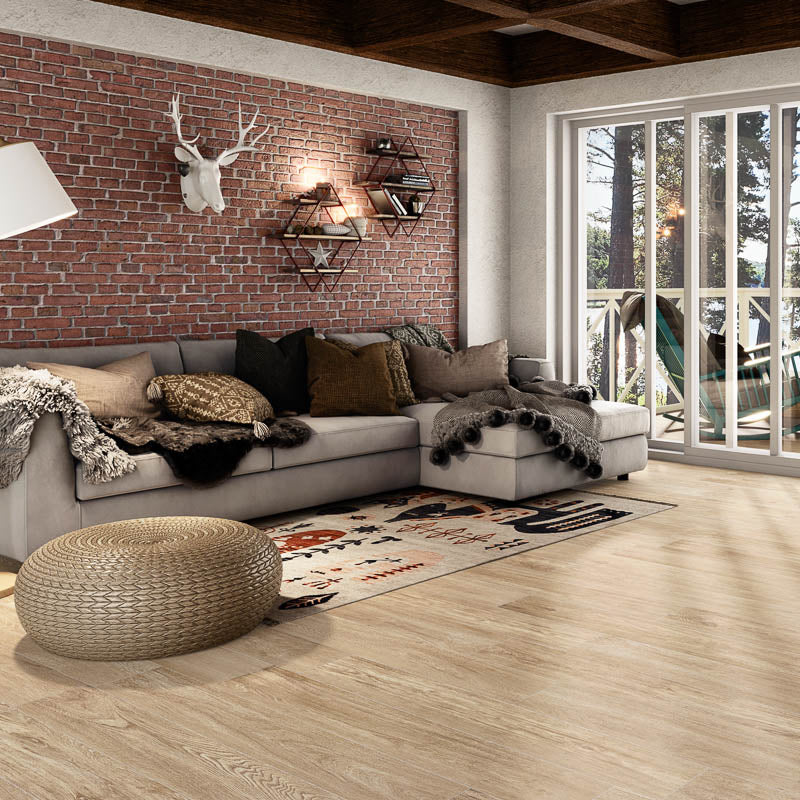 Homy Beige - Gres Effetto Legno Naturale 20x90
