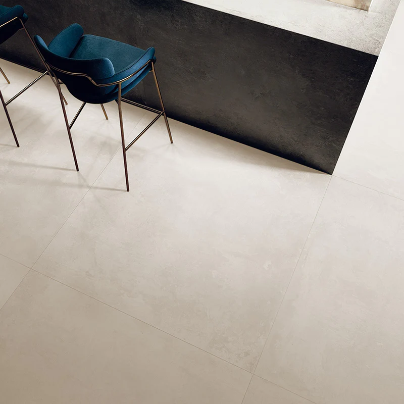 Ikon White - Gres porcellanato effetto cemento 120x120 rettificato