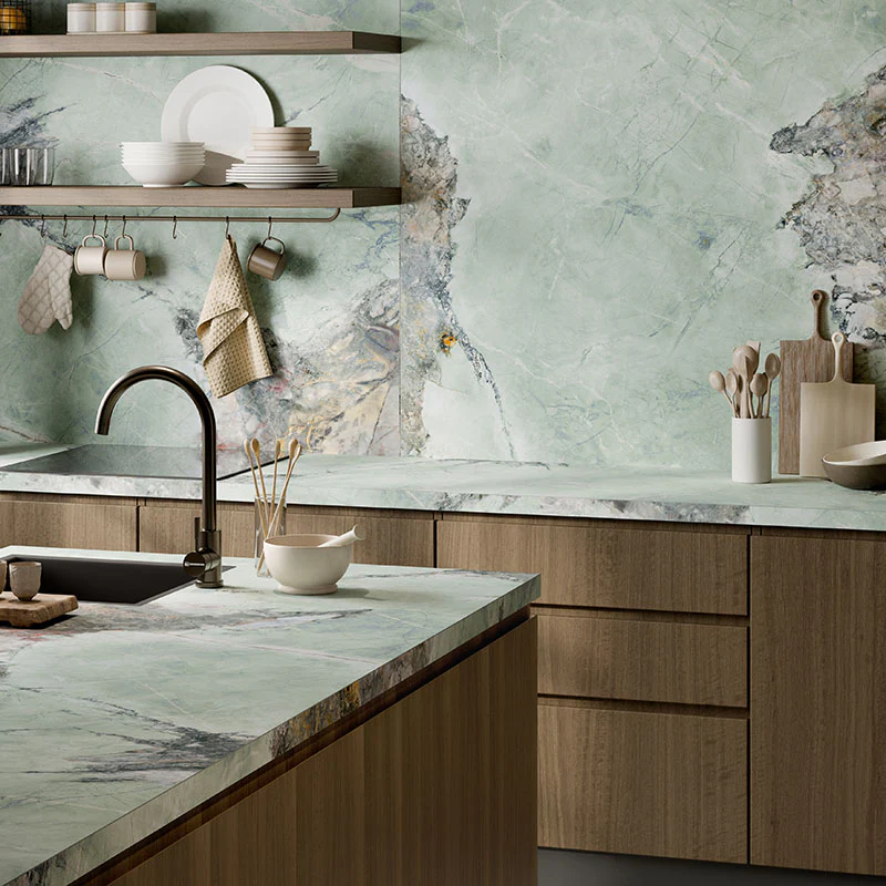 Invisible Green - Gres Effetto Marmo Opaco 60x120 Rettificato