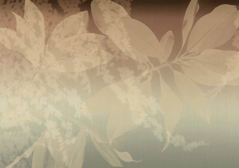 Jade Beige - Carta da Parati di Design Floreale - Image 2