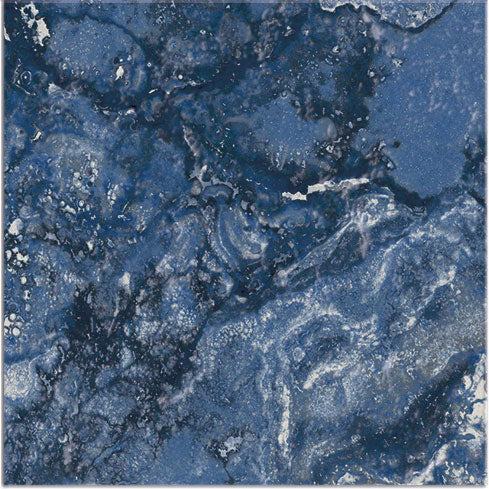 Jupiter Blue Antiscivolo R11 - Gres Effetto Pietra Lucido per Esterni 15x15 - Image 4
