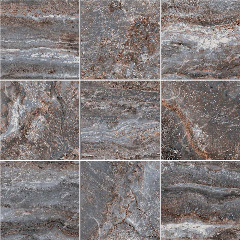 Jupiter Bronze - Gres Porcellanato Effetto Pietra Lucido 15x15 - Image 2