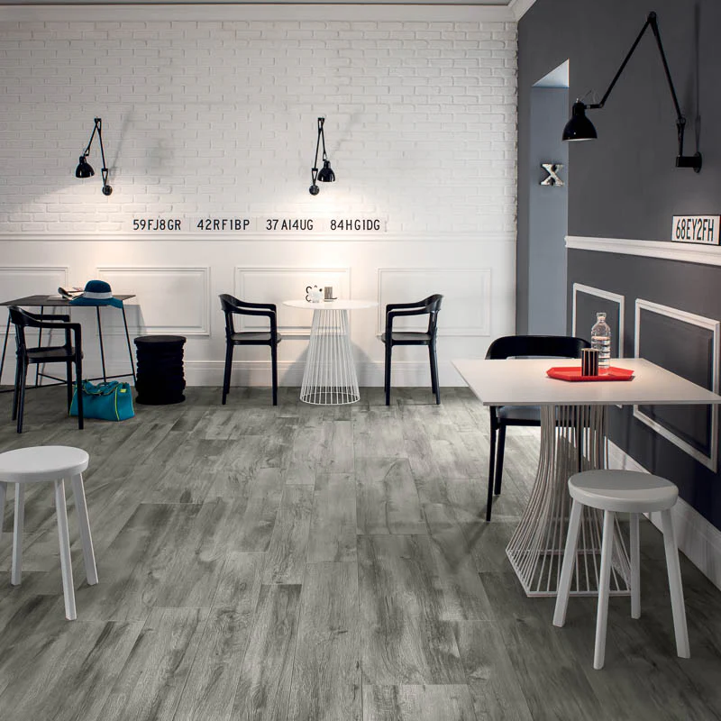 Just Nature Grigio - Gres Porcellanato Effetto Legno 20x120 Rettificato