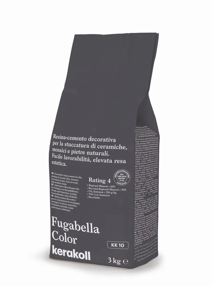 Kerakoll Fugabella Color KK 10 - Stucco per piastrelle colorato Grigio Scuro