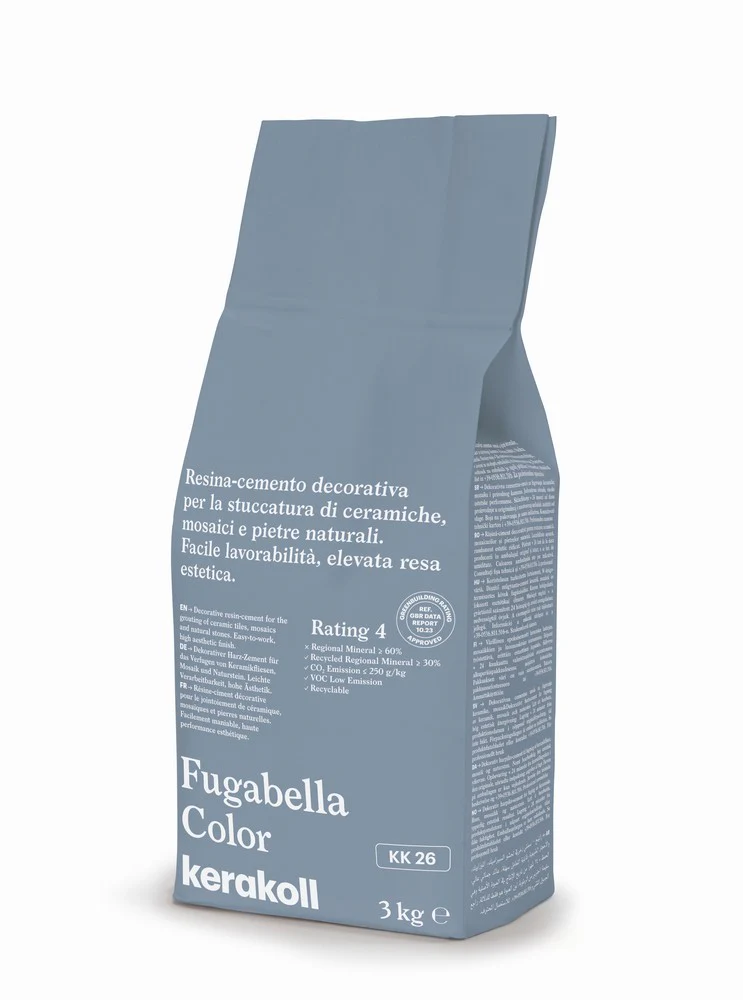 Kerakoll Fugabella Color KK 26 - Stucco per piastrelle colorato Azzurro