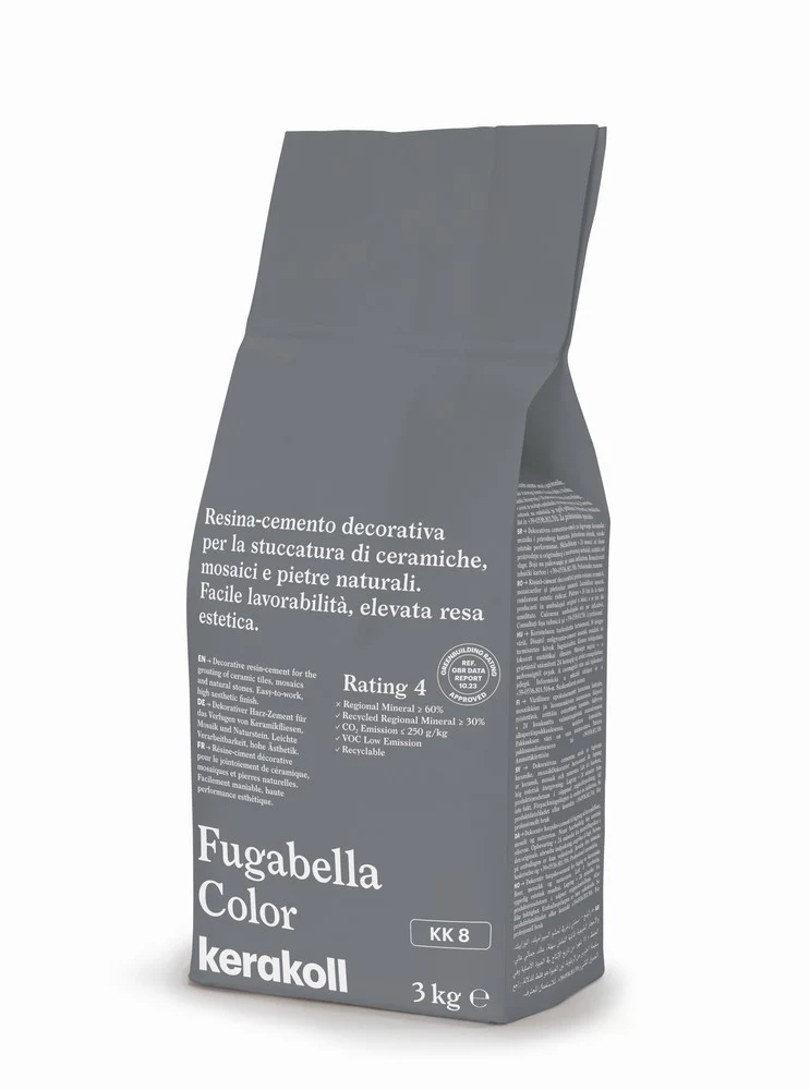 Kerakoll Fugabella Color KK 8 - Stucco per piastrelle colorato Grigio