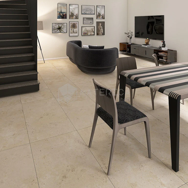 La Geoteca Bourgogne Beige - Gres Porcellanato Effetto Pietra Naturale 60x120
