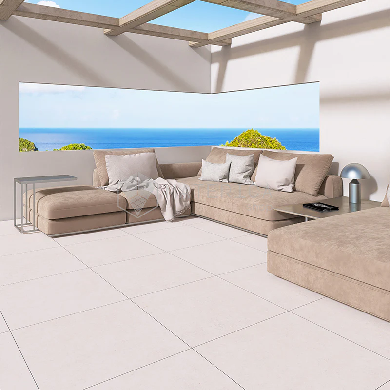 La Geoteca Limestone Antiscivolo R11 - Gres Porcellanato Effetto Pietra Naturale 80x80