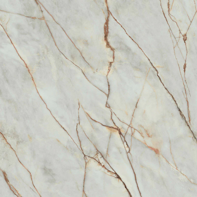 La Marmoteca Grey Wonder Lux3D - Gres Porcellanato Effetto Marmo lucido 120x120 - Image 2