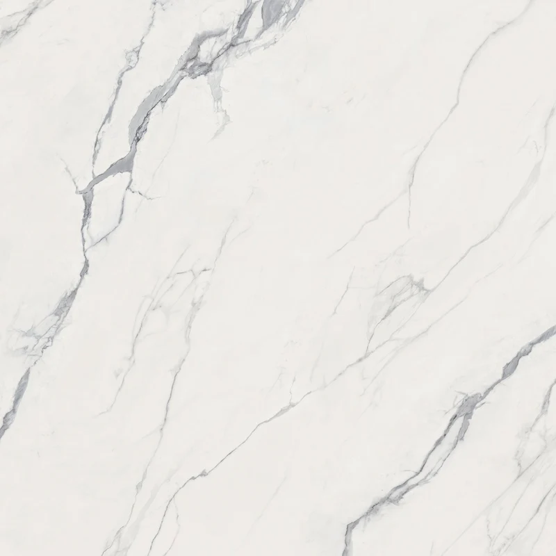 La Marmoteca Statuario Premium Nat. Ptech - Gres Effetto Marmo Opaco 120x120 - Image 2