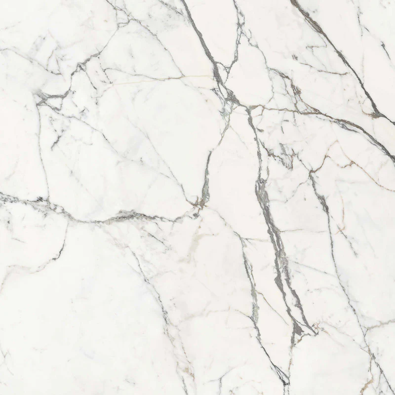La Marmoteca Statuario Spider Soft3D - Gres Porcellanato Effetto Marmo Opaco 120x120 - Image 2