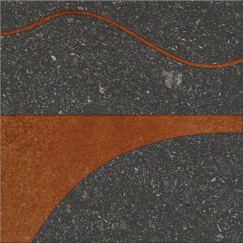 Lavica Vulcano Anthracite - Gres effetto pietra decorato astratto 20x20 rettificato - Image 4