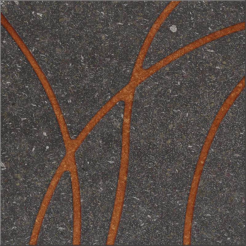 Lavica Vulcano Anthracite - Gres effetto pietra decorato astratto 20x20 rettificato - Image 6