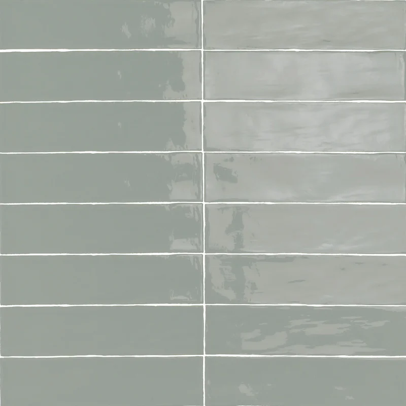Linea Verde Menta - Rivestimento Effetto Mattoncino Lucido 7.5x30 - Image 2